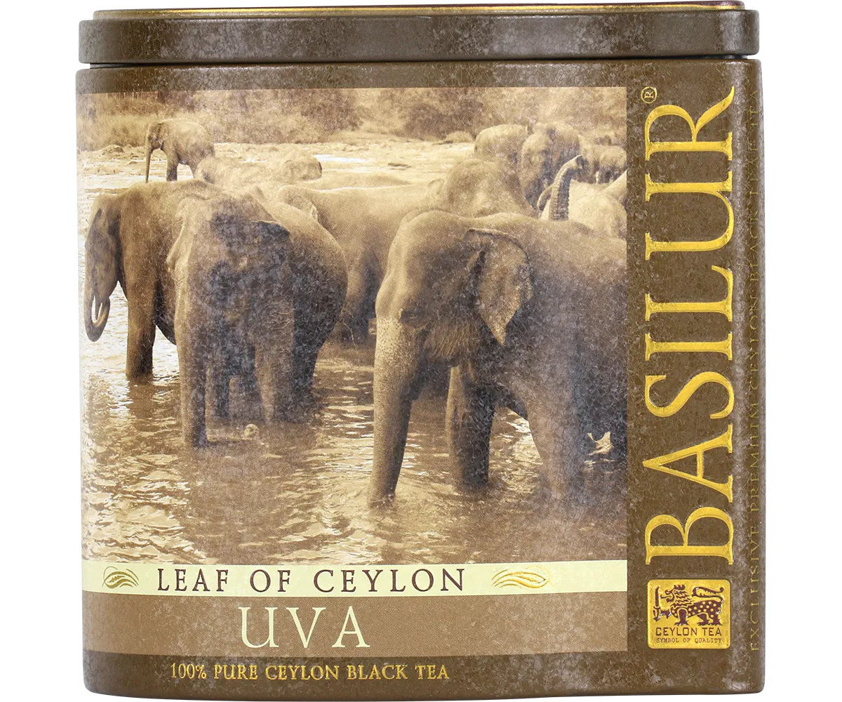 Basilur Leaf of Ceylon Uva sort te 100g løs te
