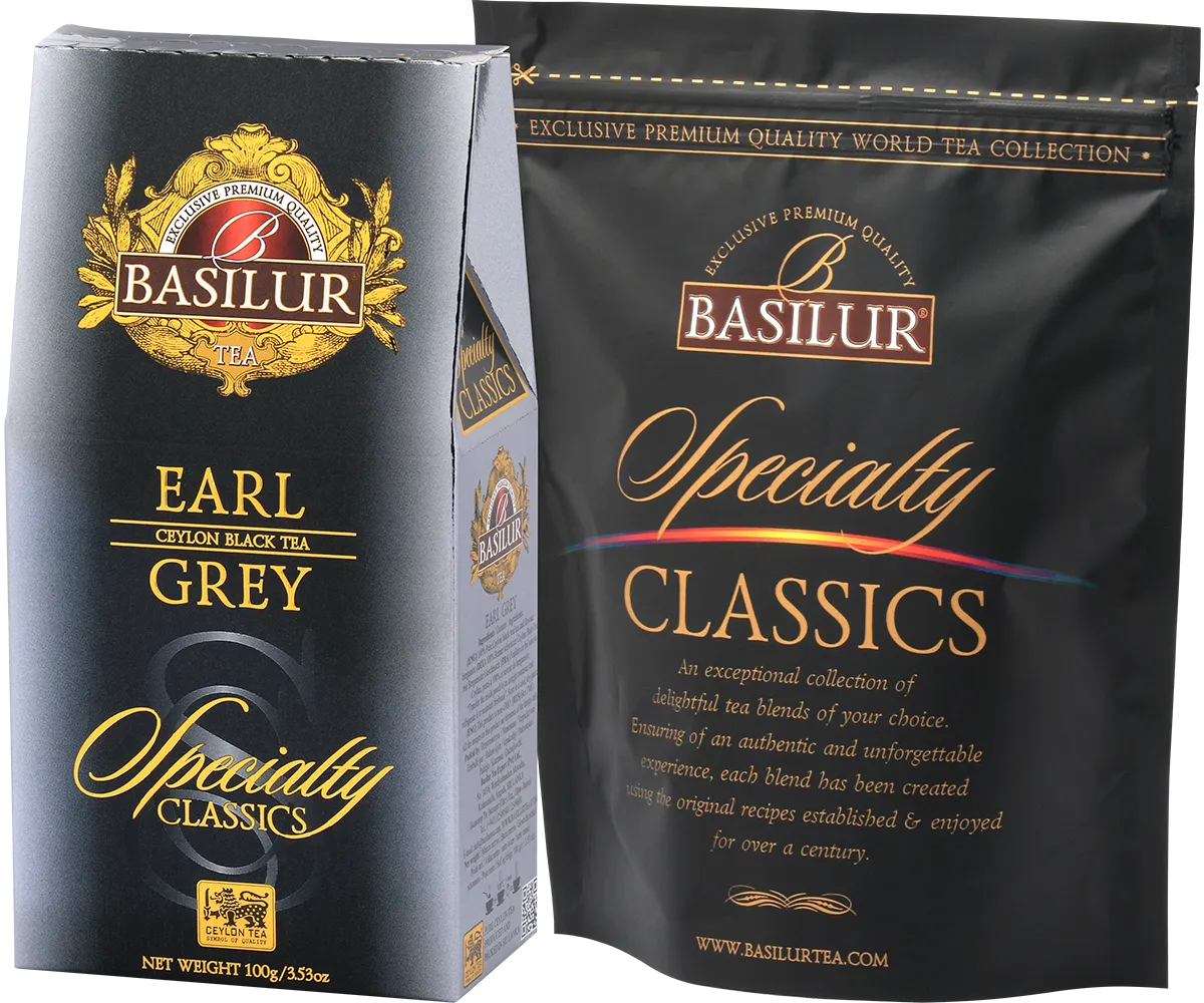 Basilur Specialty Classics Earl Grey løs te 100g bergamot