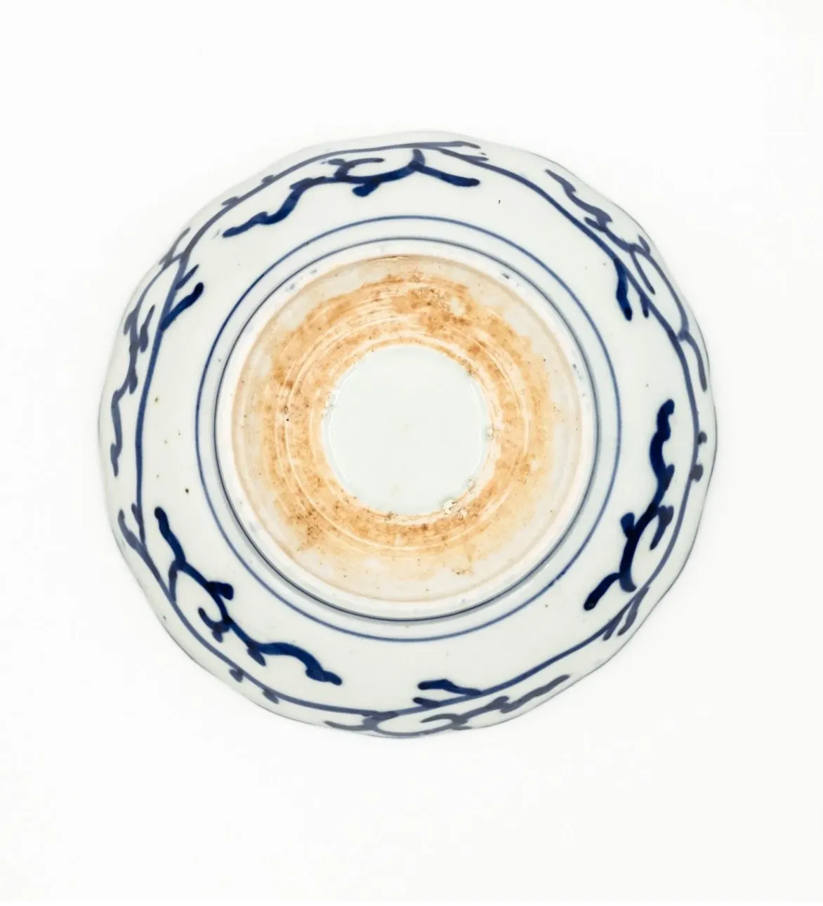 Tyst Te Peony vintage skål Ø15,5 cm blåhvid