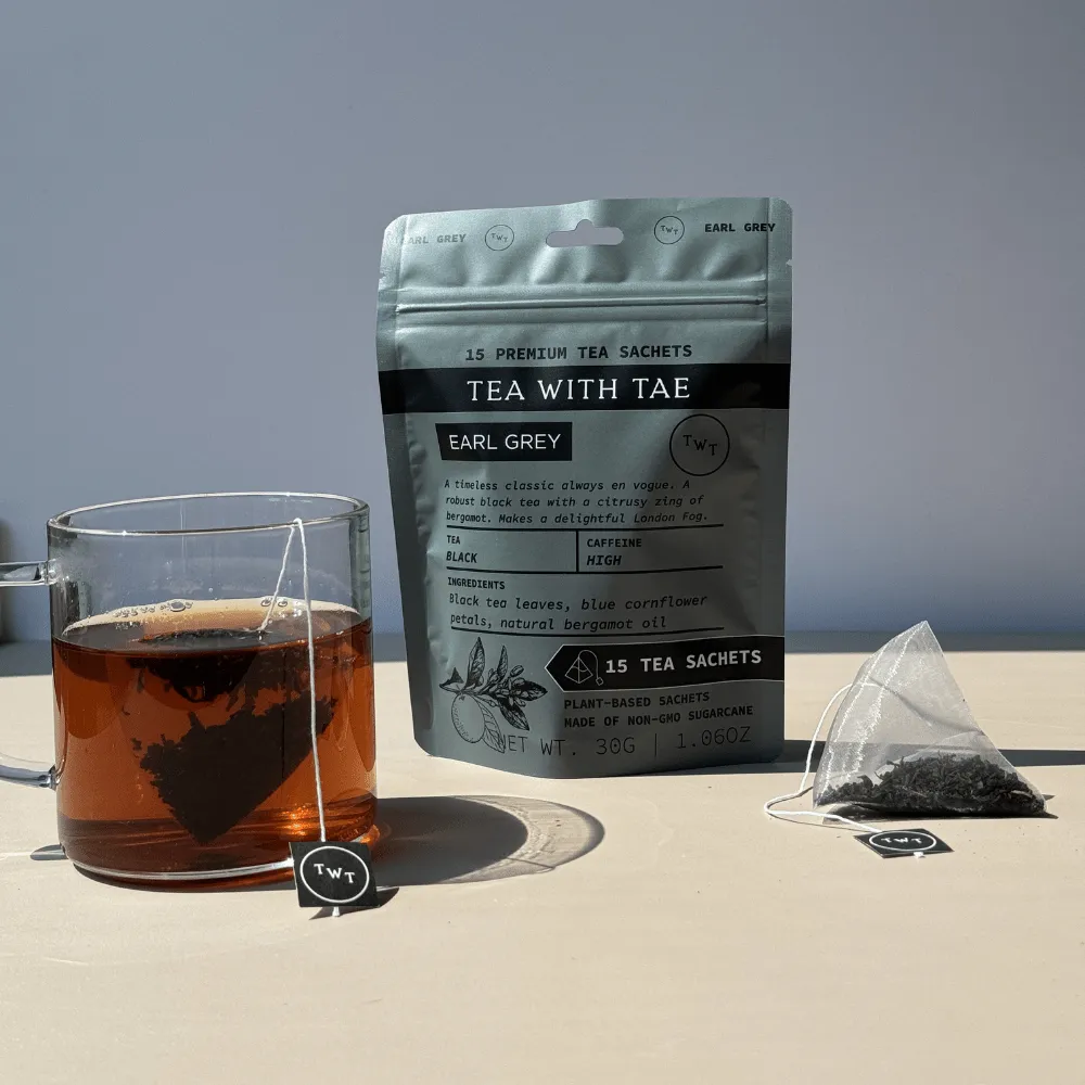 Tea with Tae Earl Grey sort te 15 breve citrus