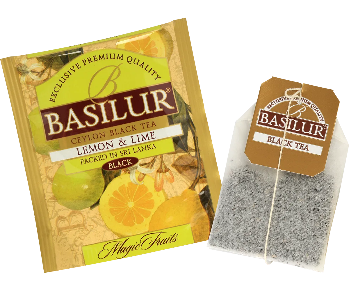 Basilur Magic Fruits frugtte tebog 32 breve 4 smage frisk