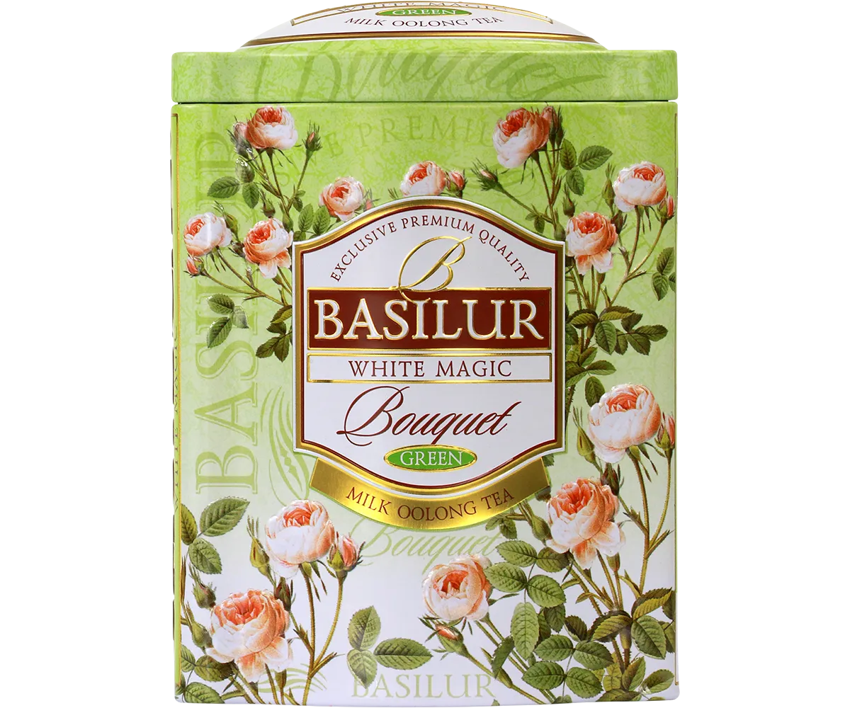 Basilur Bouquet White Magic oolong te 100g mælke