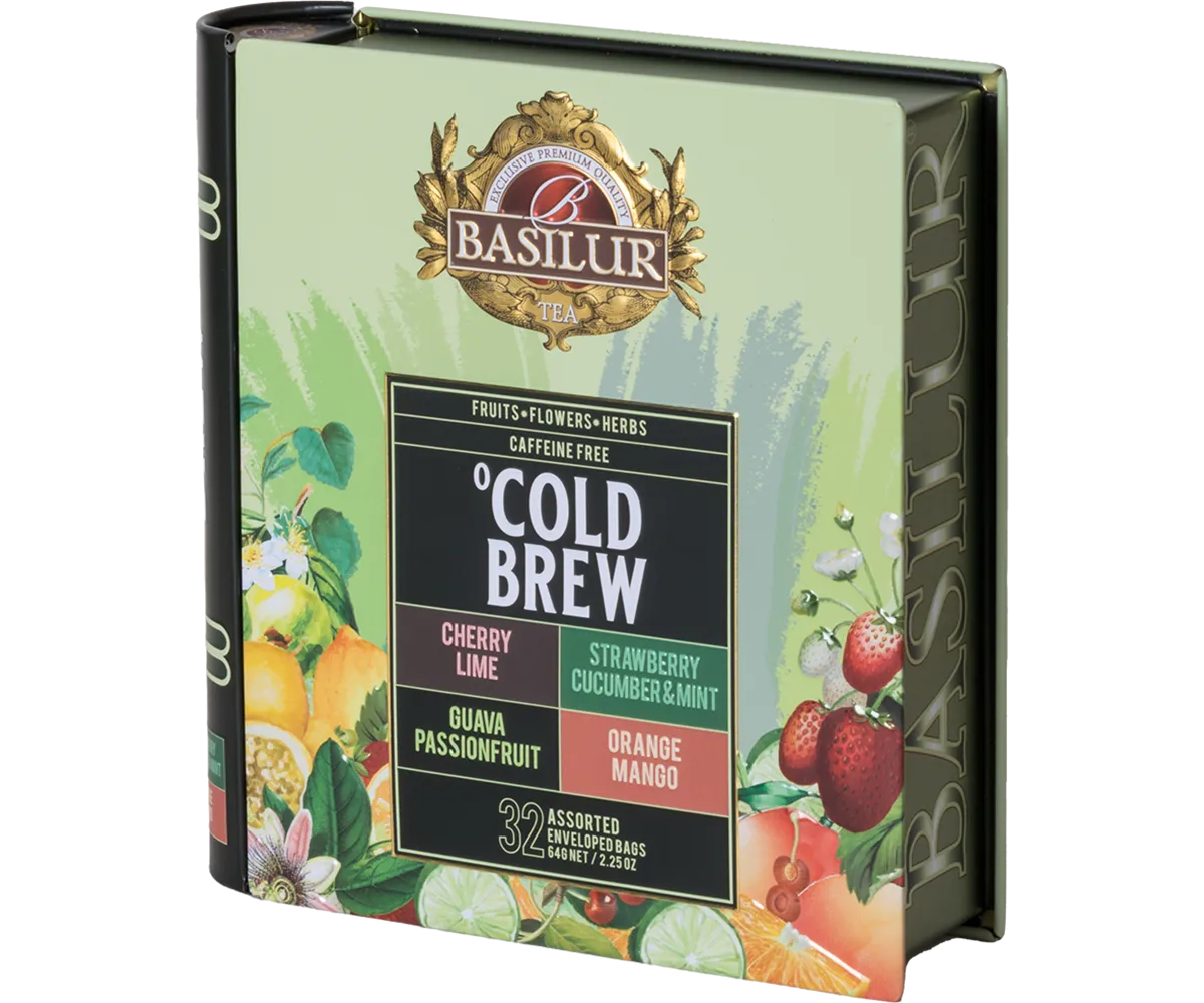 Basilur Cold Brew frugtte 32 breve 4 smage