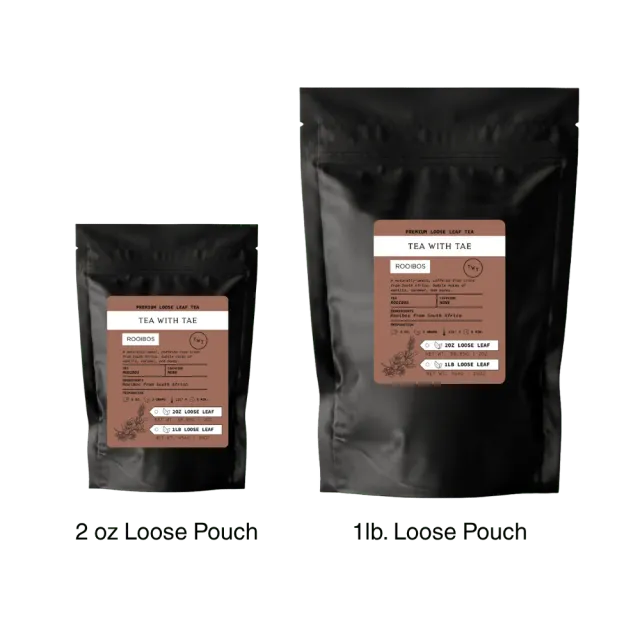 Tea with Tae Rooibos løs te 2 oz koffeinfri