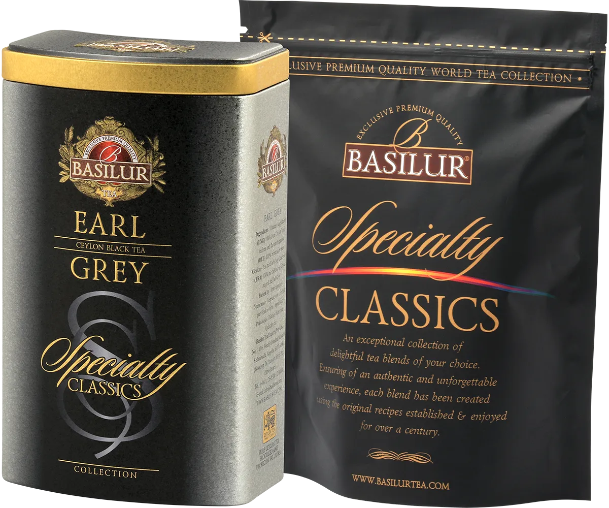 Basilur Earl Grey sort te 100g bergamotte