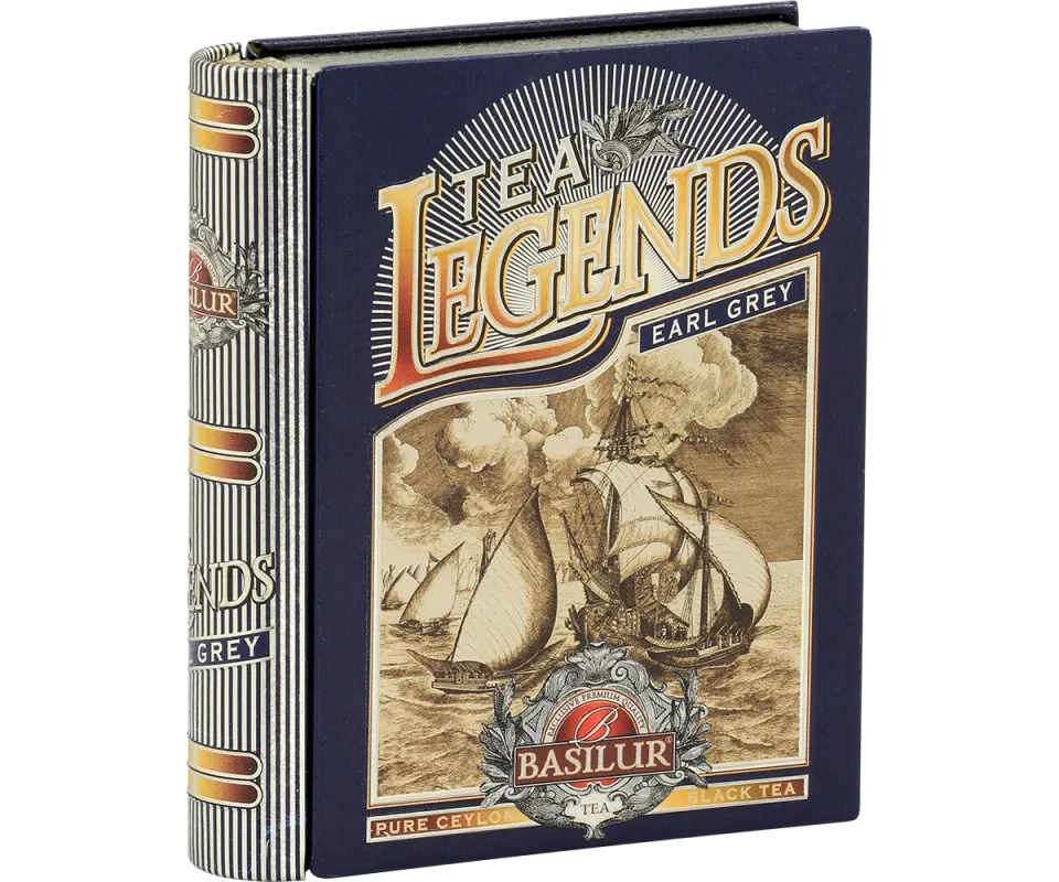 Basilur Tea Legends Earl Grey pyramide te 5 breve citrus