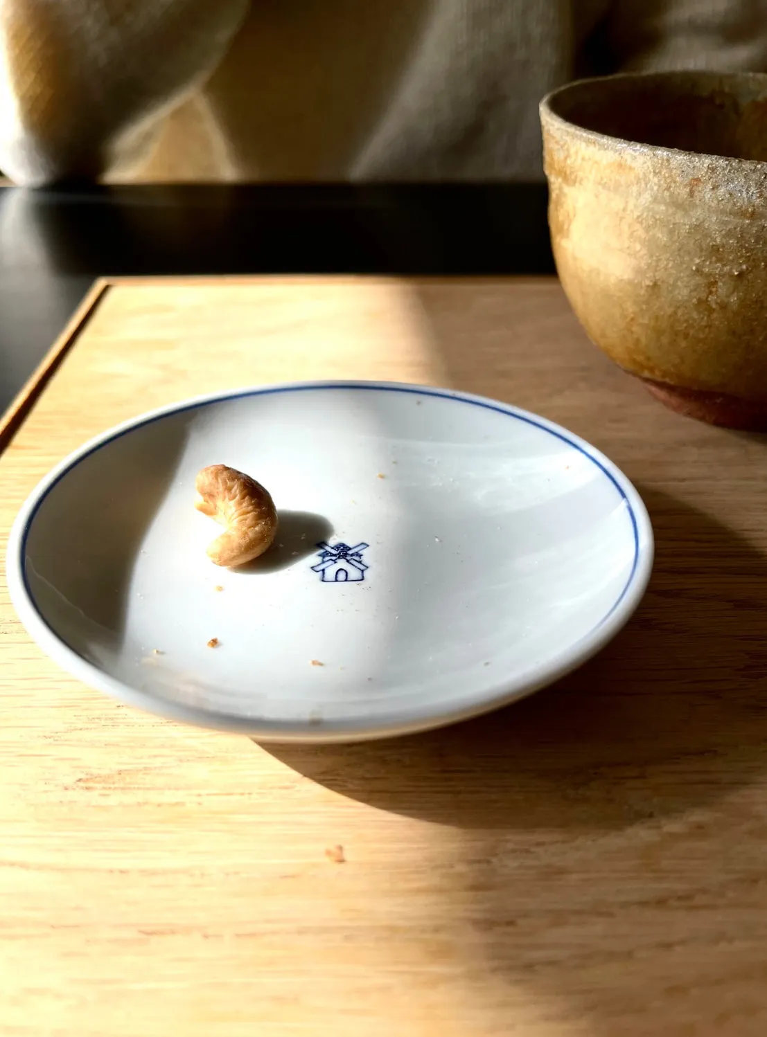 Indigo Kutani mølle lille tallerken Ø10,5 cm