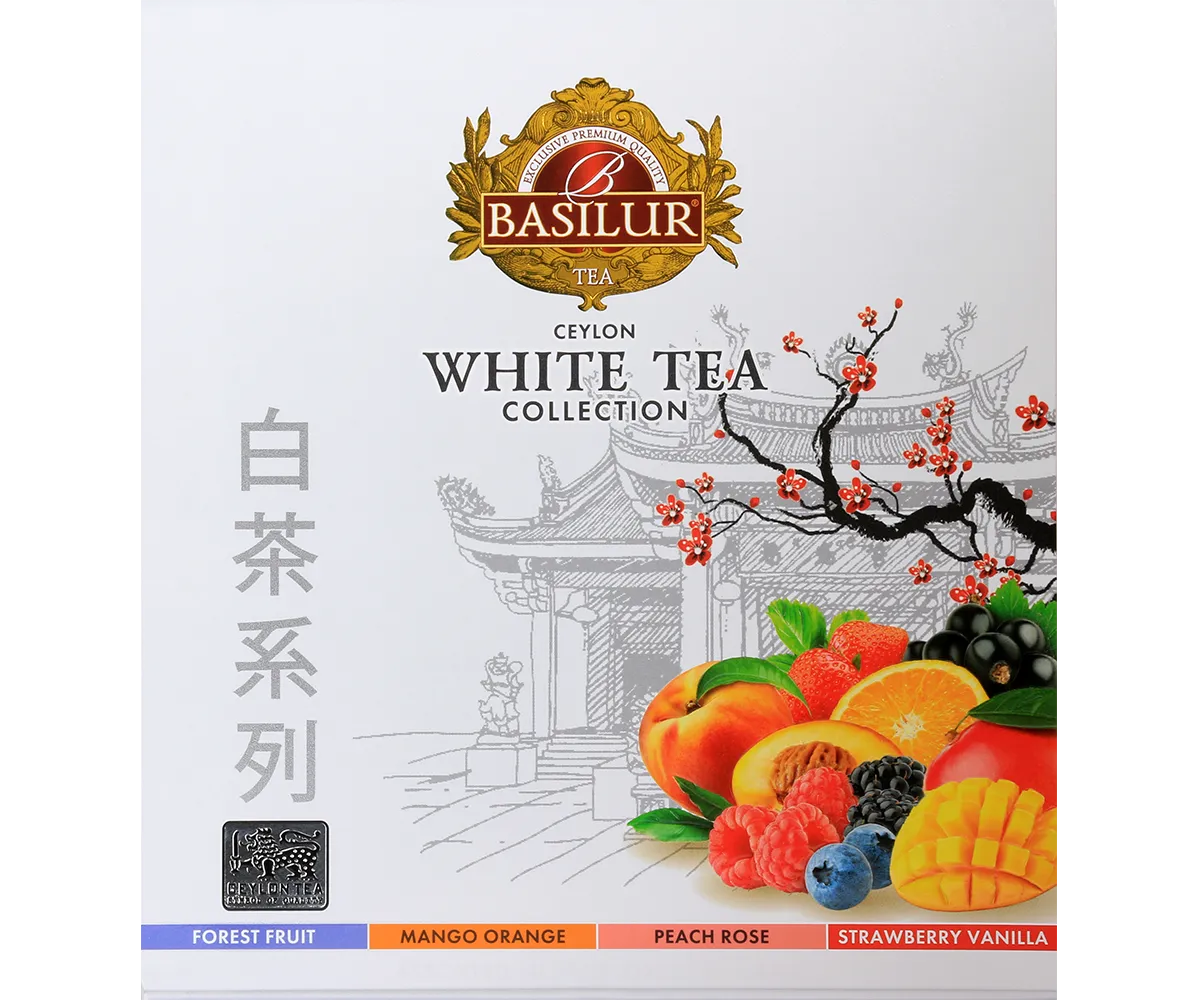 Basilur White Tea Collection hvid te 40 breve