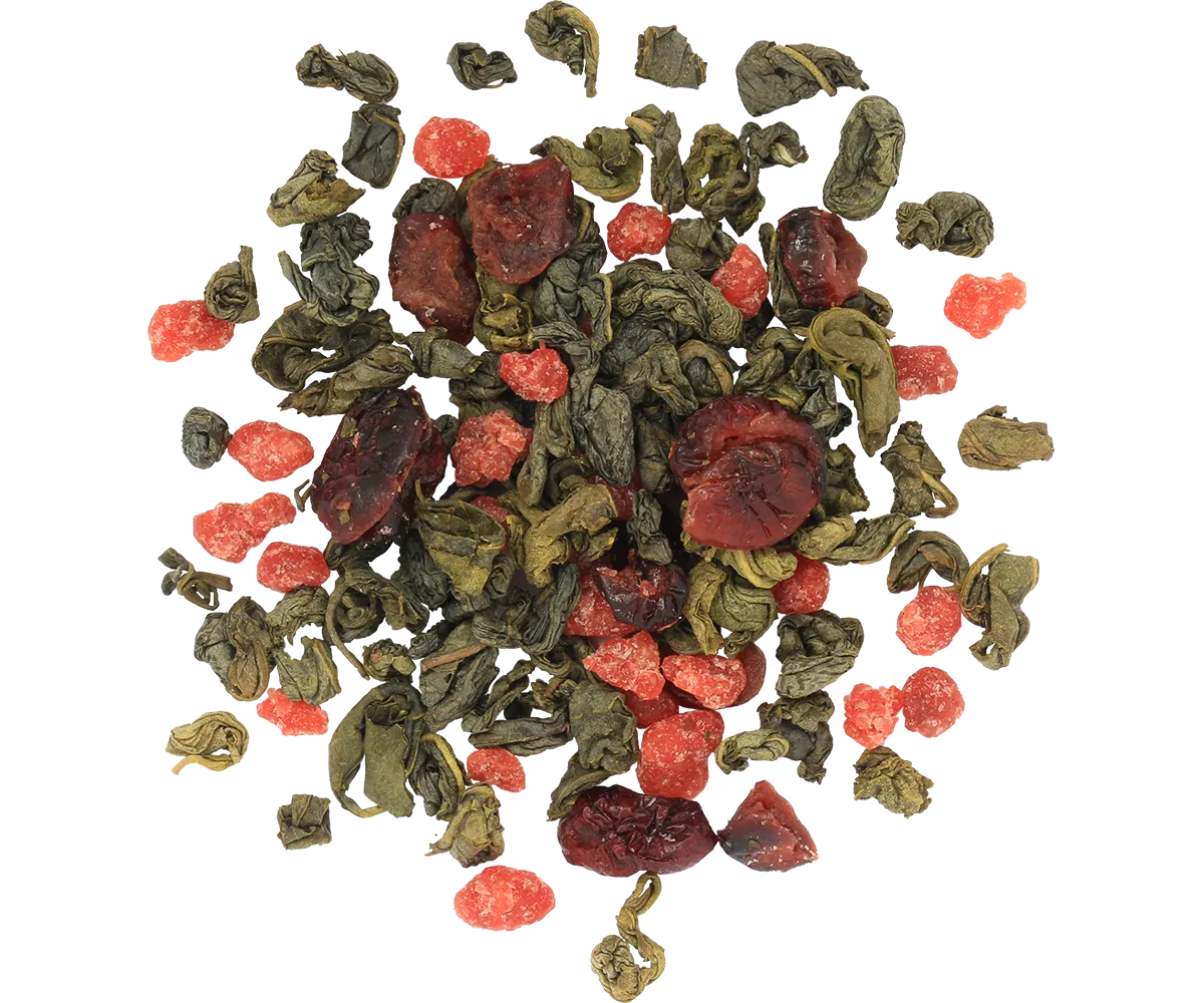 Basilur Tea Book III Fruity grøn te 100g jordbær
