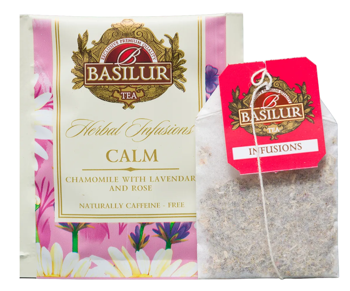Basilur Herbal Infusions Calm urtete 20 breve kamille