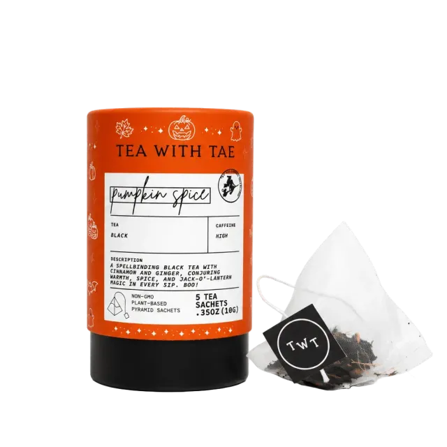 Tea with Tae Pumpkin Spice mini tube te 5 breve krydret