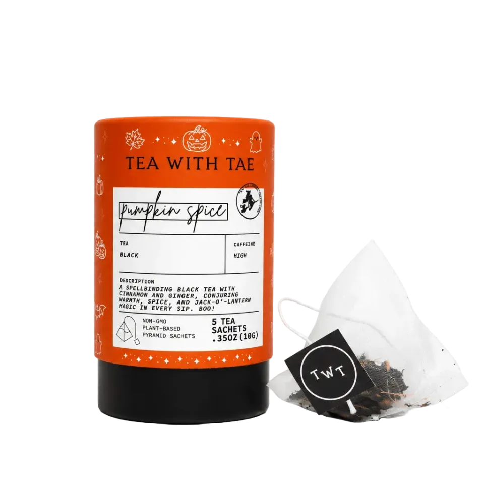 Tea with Tae Pumpkin Spice mini tube te 5 breve krydret