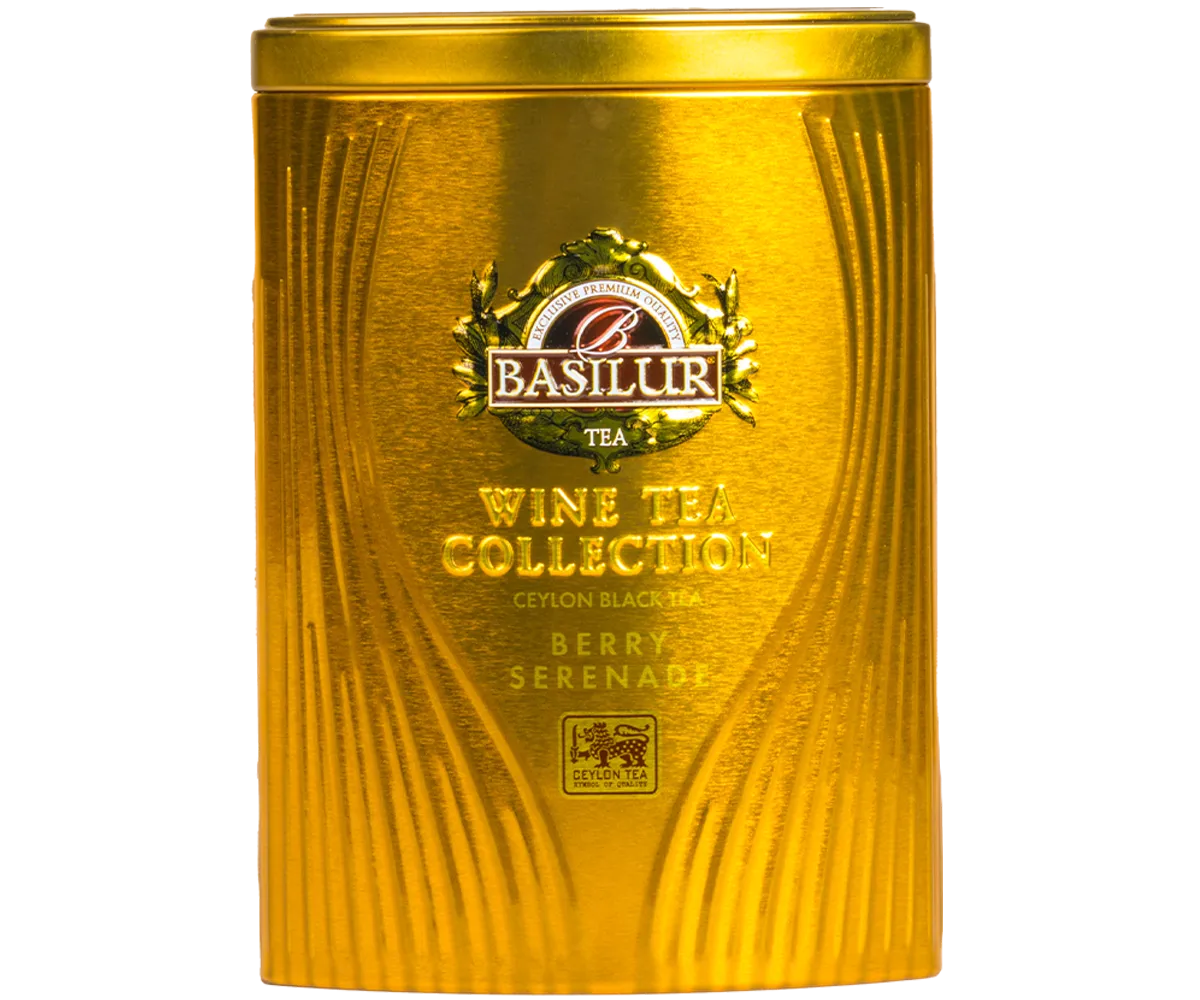 Basilur Wine Tea Berry Serenade sort te 75g bær