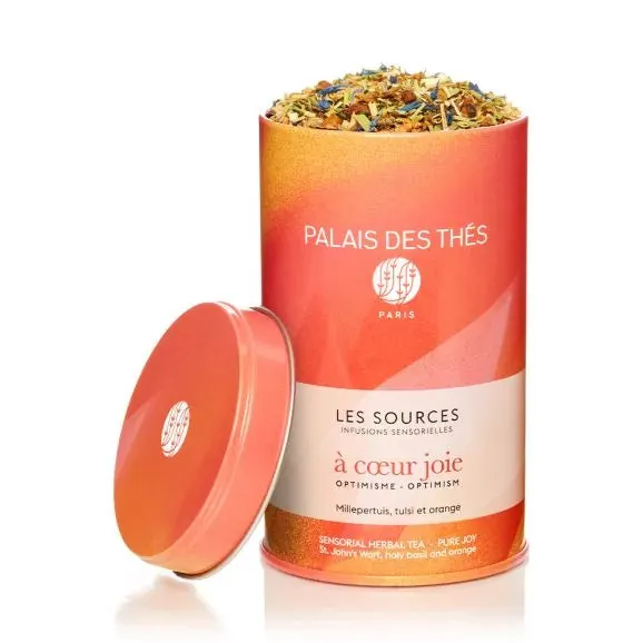 Palais des Thés Pure Joy urtete dåse 100 g appelsin