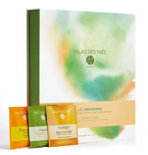 Palais Des Thes Les Infusions gavesæt æske 45 tebreve