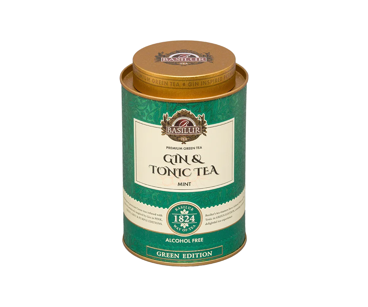 Basilur Gin Tea Green Edition grøn te 75g