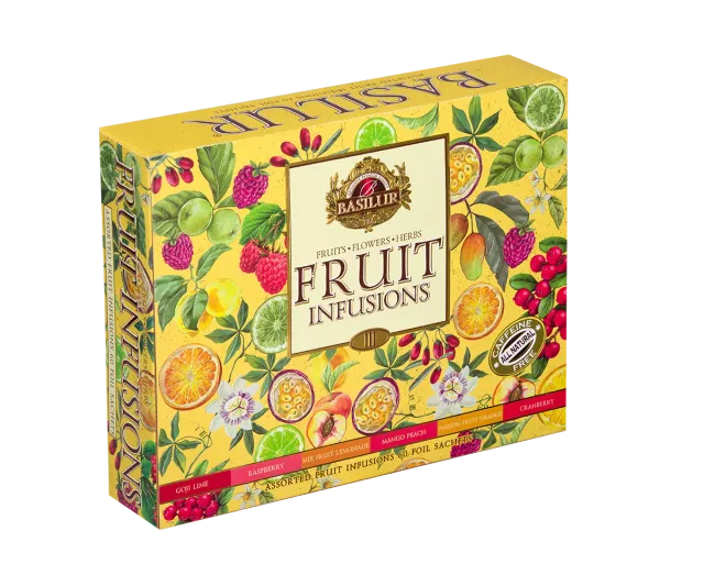 Basilur Fruit Infusions Vol. III frugtte 60 breve