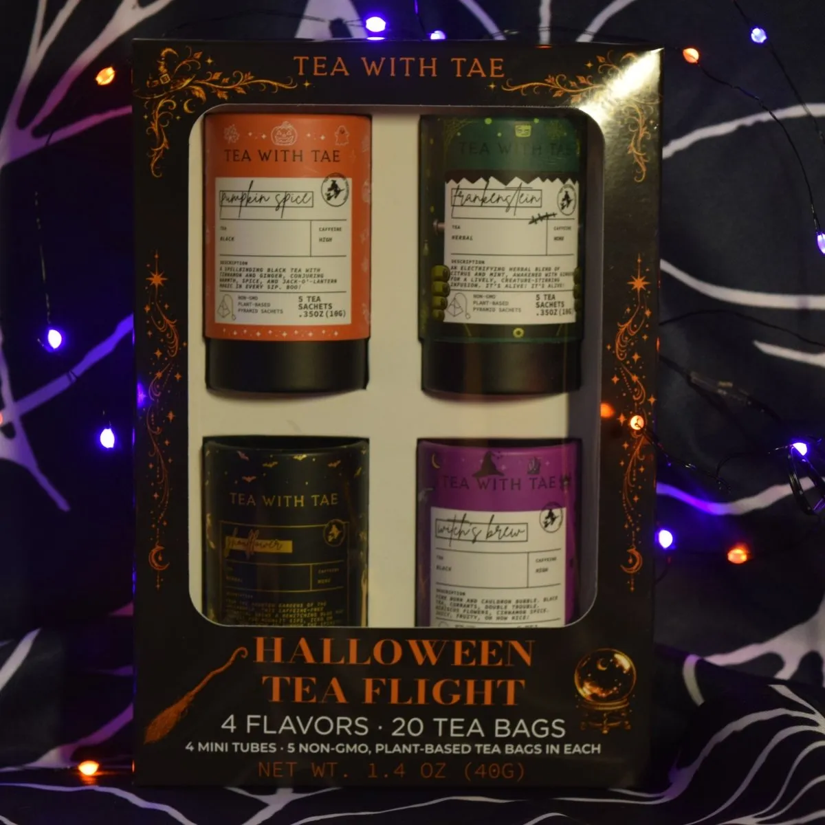 Tea with Tae Halloween Tea Flight te 1-pak 20 breve