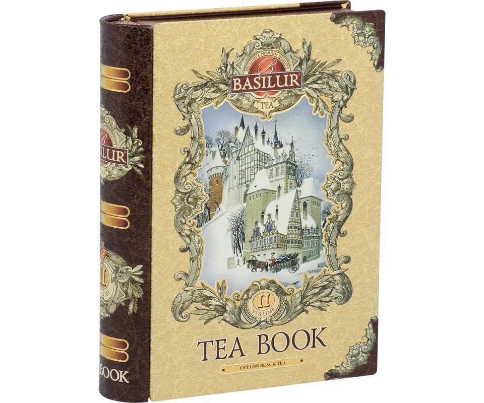 Basilur Tea Book II sort te 100g papaya blomst