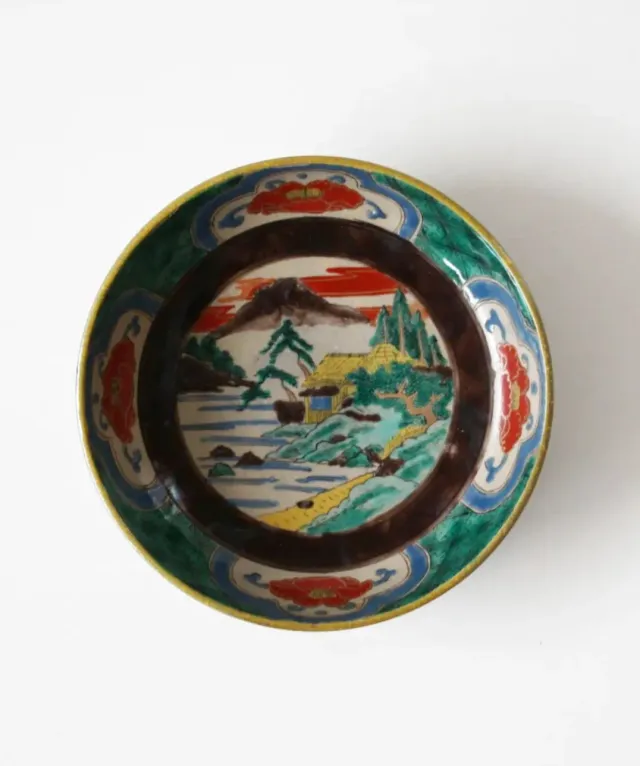 Tyst Te Kutani Deep Plate tallerken dyb vintage