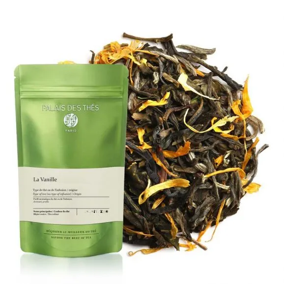 Palais des Thés Les Plaisirs Purs Vanilla hvid te 100 g