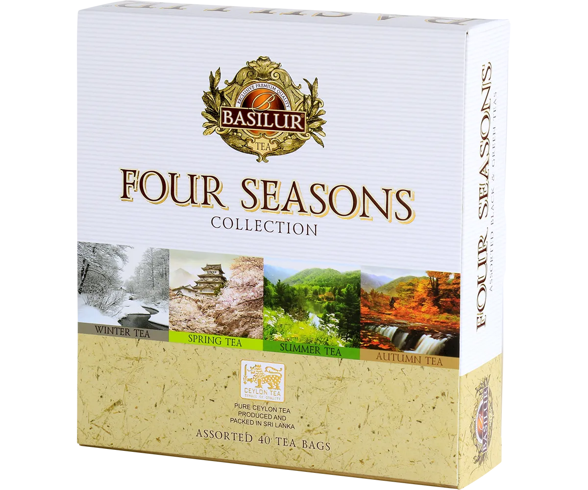 Basilur Four Seasons Assortment te 40 breve 4 smage