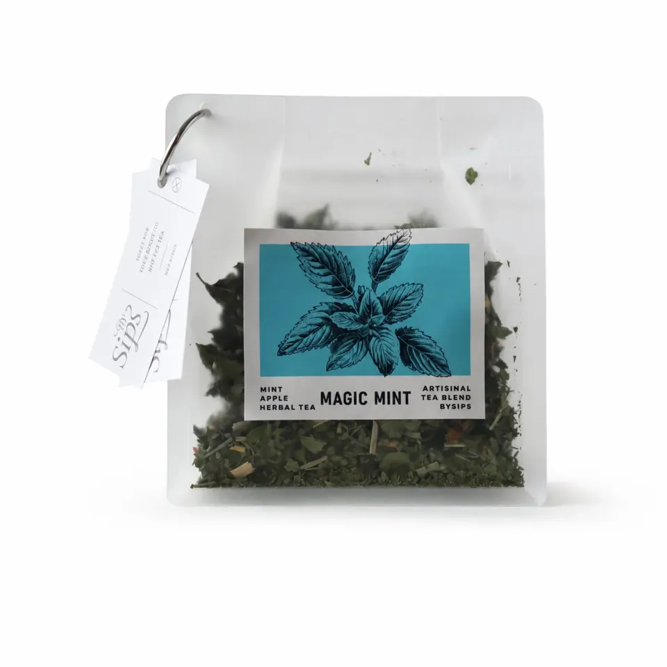 By SIPS Magic Mint urtete med pebermynte