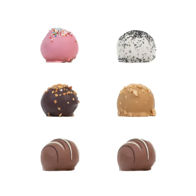 Nordic Tea Trøffel æske chokolade 6 stk saltkaramel