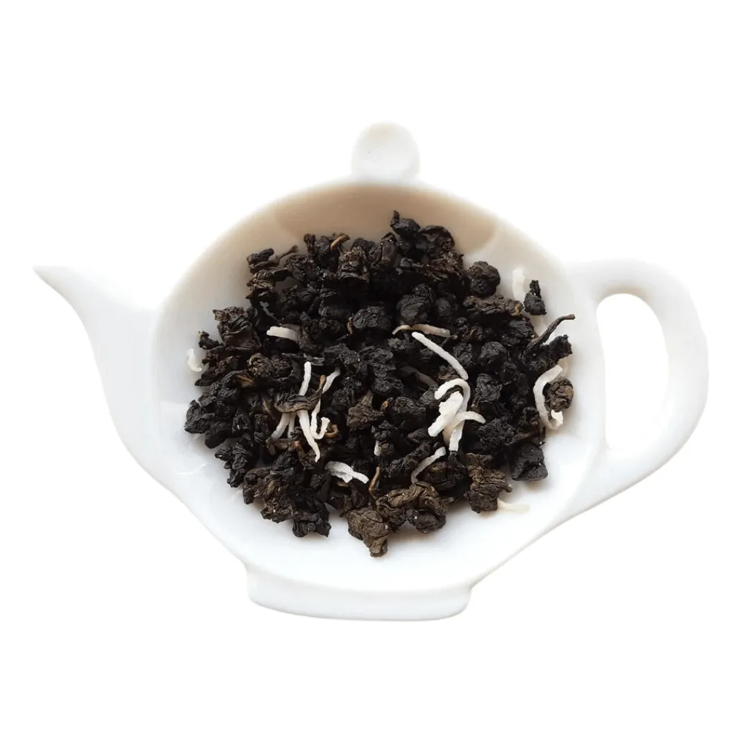 Tea with Tae Coconut Oolong te 15 breve kokos