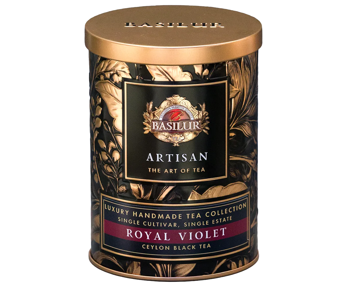 Basilur Royal Violet sort te håndlavet