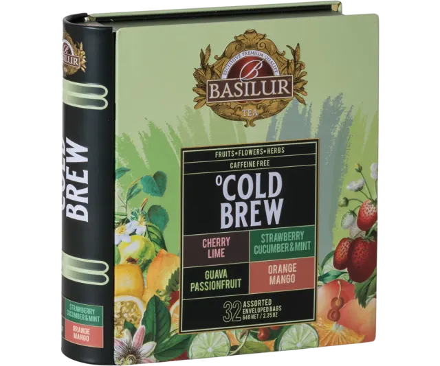 Basilur Cold Brew frugtte 32 breve 4 smage