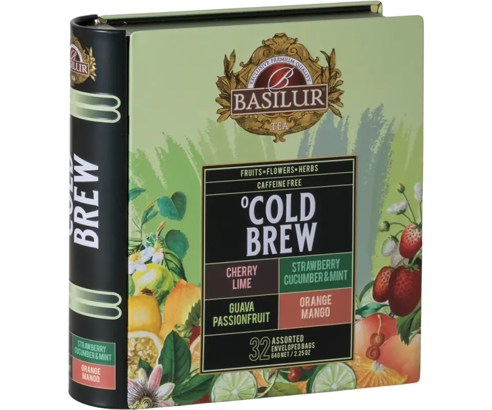 Basilur Cold Brew frugtte 32 breve 4 smage