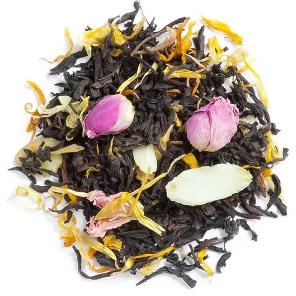 Palais des Thés Tahitian Black sort te 100 g vanilje