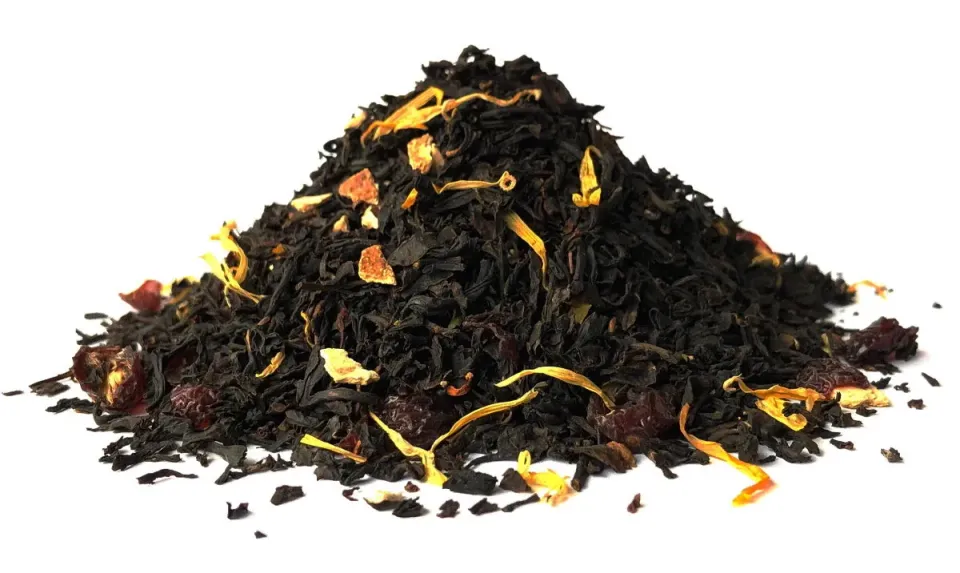 Nordic Tea Chr. 4's Te-blanding sort te 50 g citrus