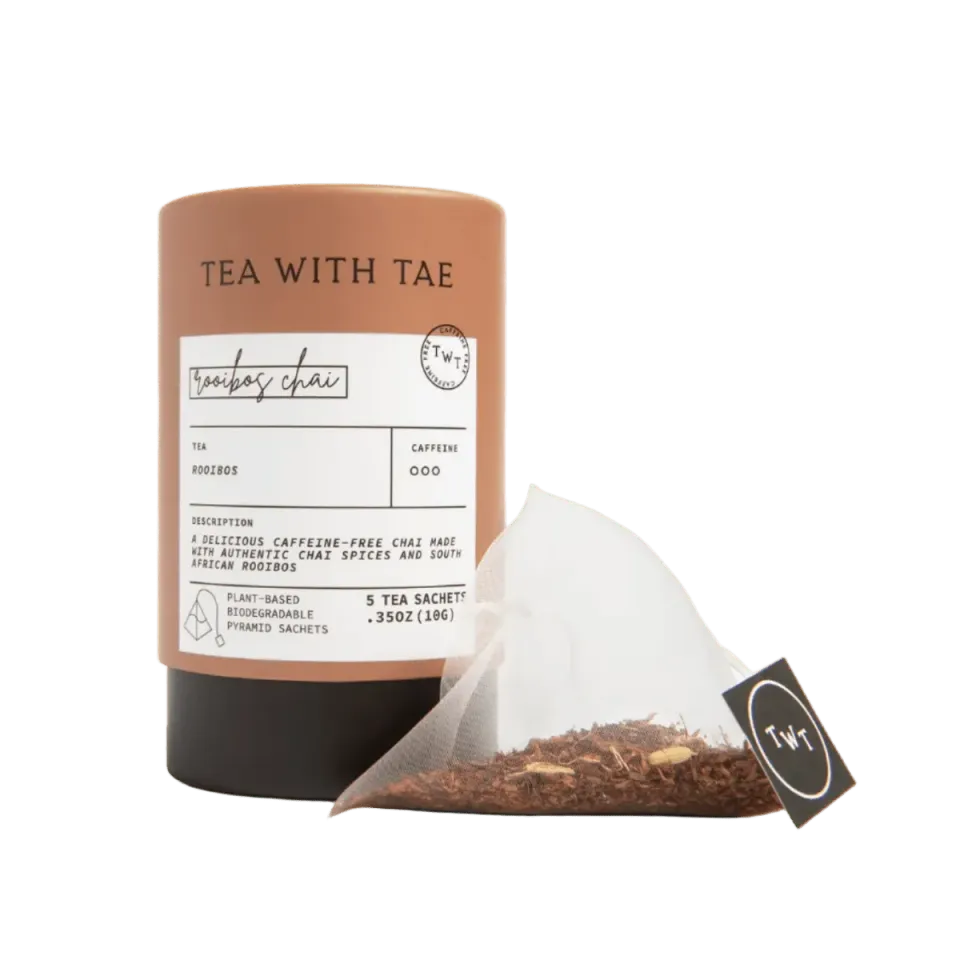 Tea with Tae Rooibos Chai urtete tube 5 breve