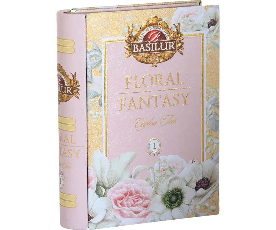 Basilur Floral Fantasy Vol I grøn te 100g løs blomst