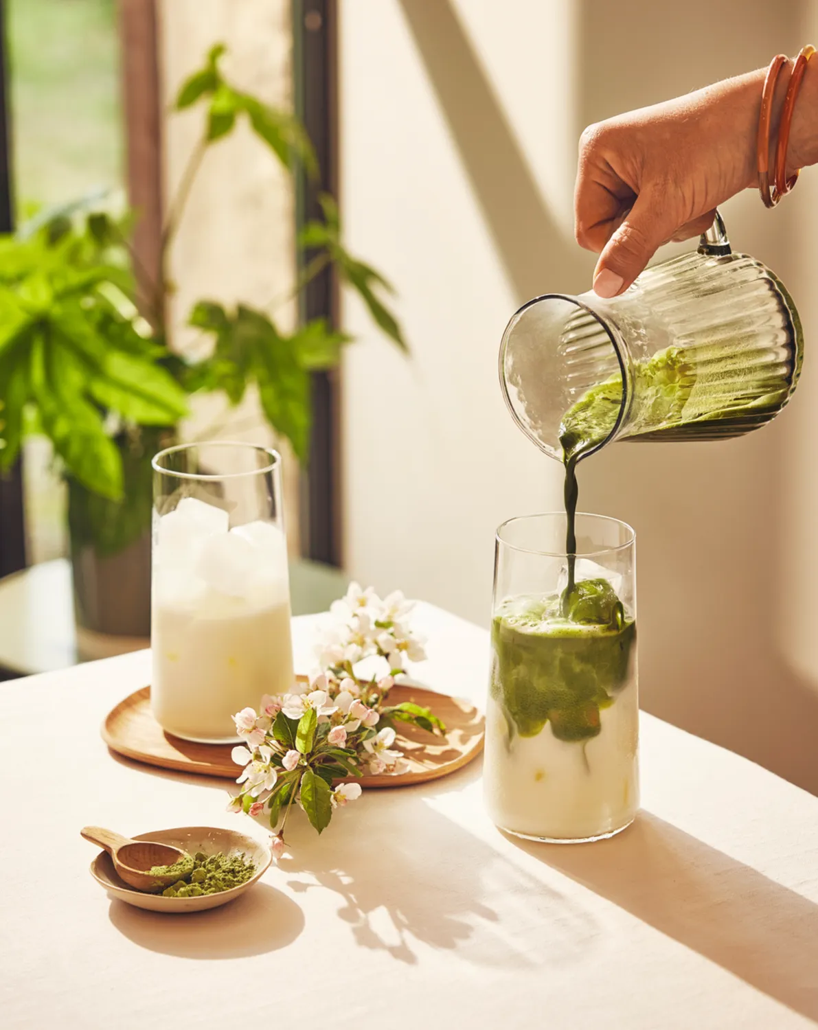 Palais des Thés Shaker teudstyr 500 ml matcha latté
