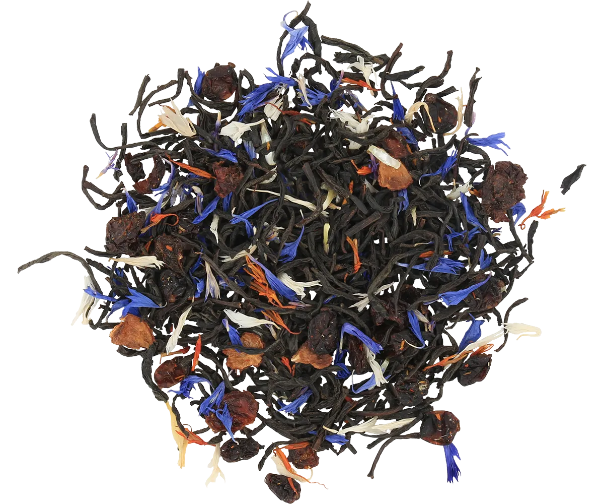Basilur Frosty Night sort te 85g dåse Ceylon