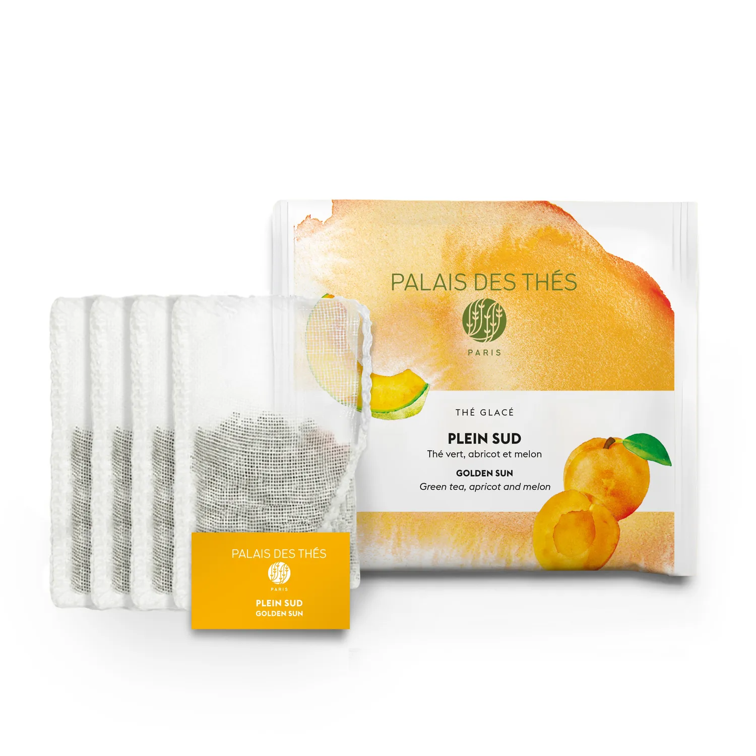Palais des Thés Golden Sun grøn iste 100 g abrikos