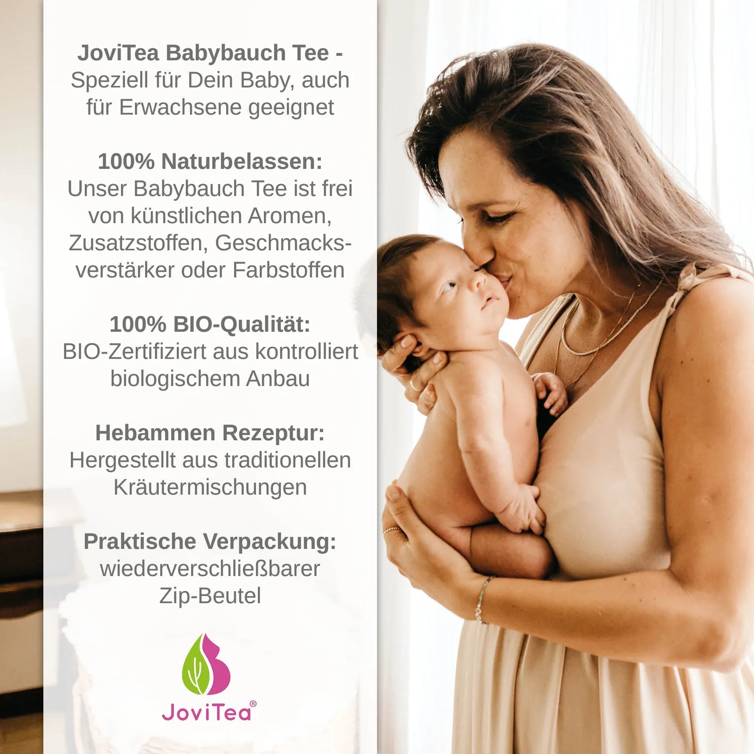 JoviTea Mama & Baby tesæt øko 2 stk
