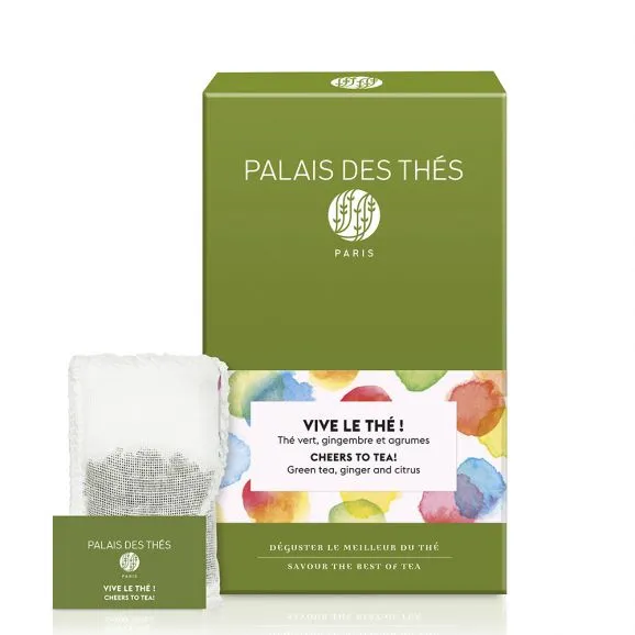 Palais des Thés Vive le Thé grøn te dåse 100 g citrus
