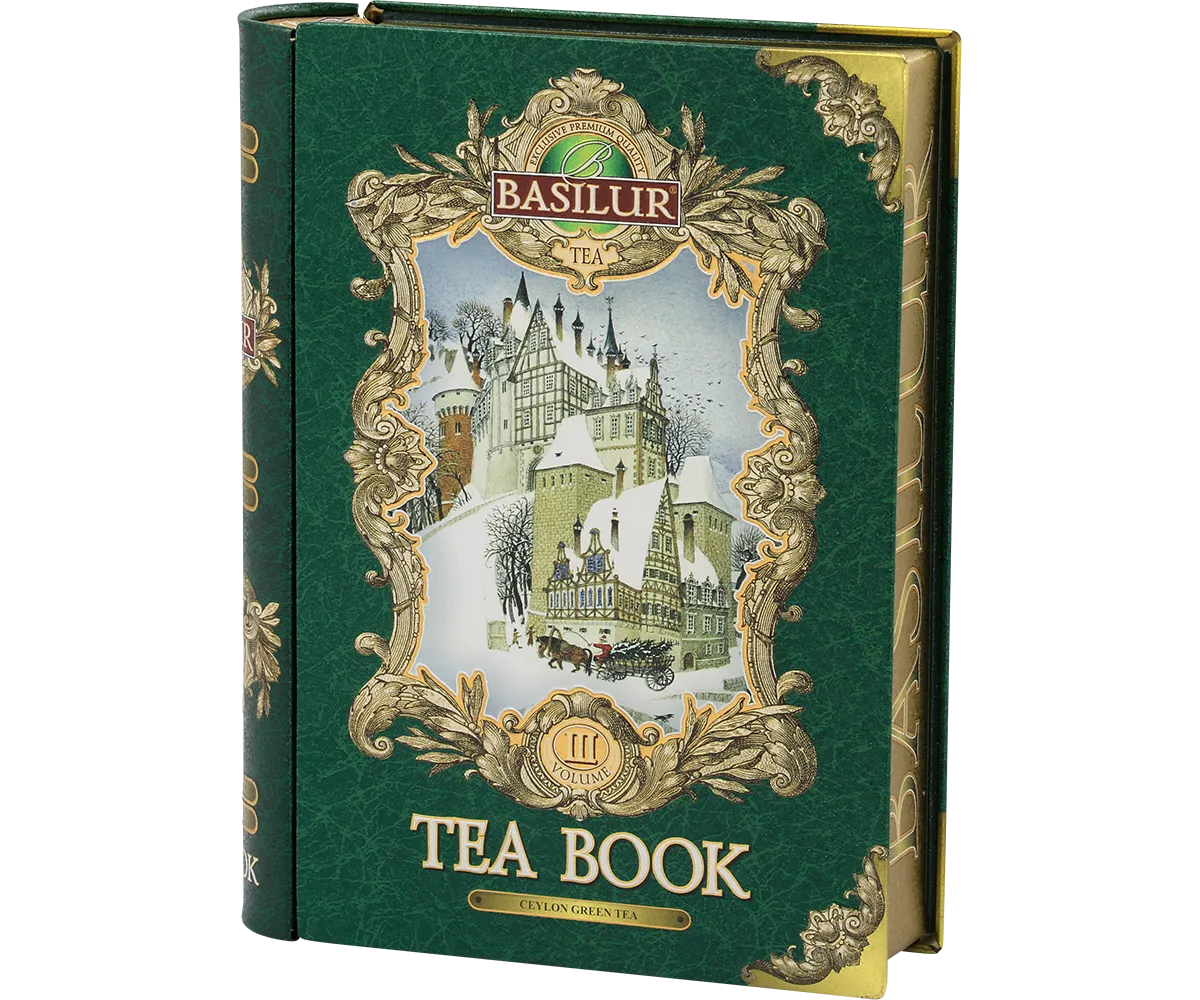 Basilur Tea Book III Fruity grøn te 100g jordbær