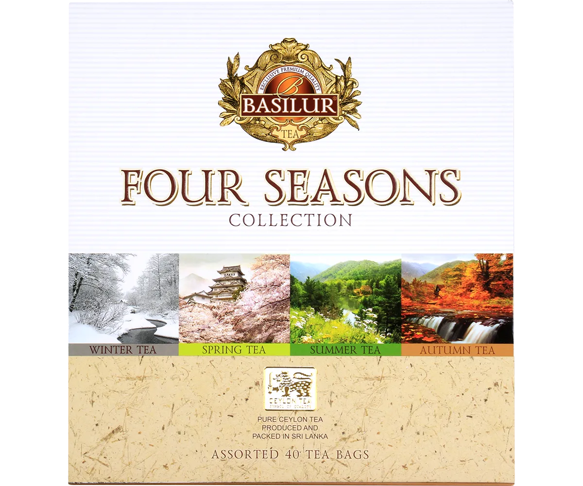 Basilur Four Seasons Assortment te 40 breve 4 smage