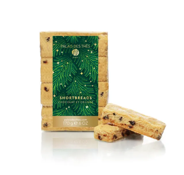 Palais des Thés shortbreads chokolade appelsin småkager
