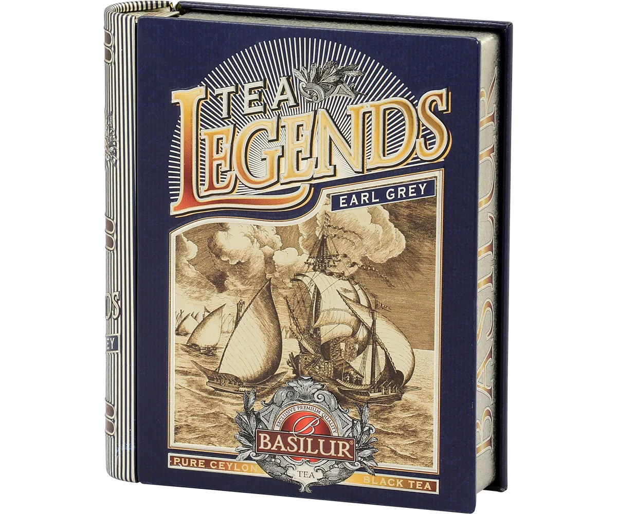 Basilur Tea Legends Earl Grey pyramide te 5 breve citrus