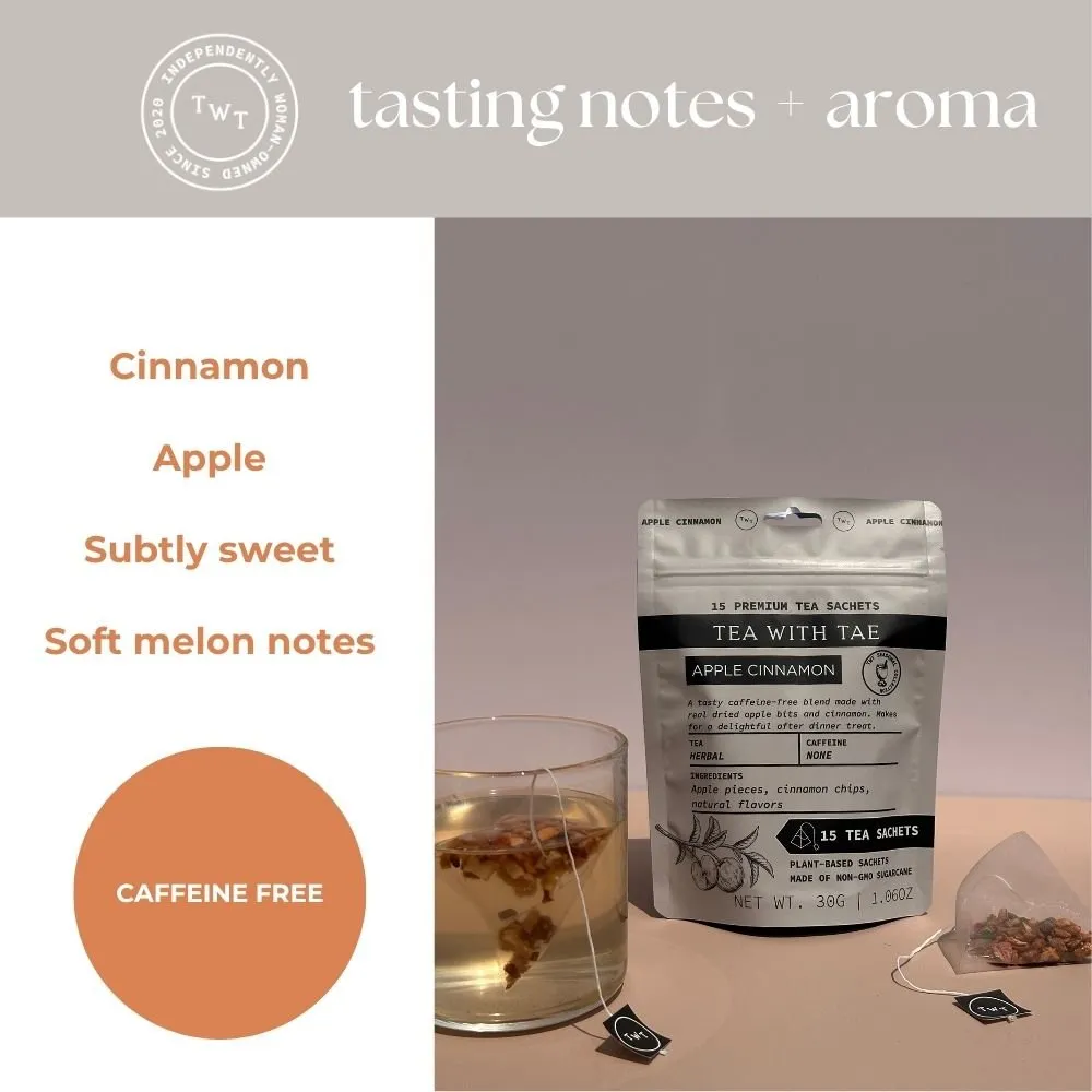 Tea with Tae Apple Cinnamon urtete 30 breve æble