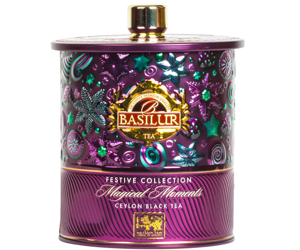 Basilur Festival Collection Magical Moments sort te 75g bær