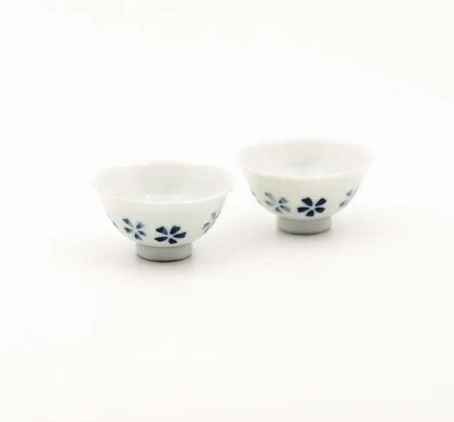 Tyst Te Sakura Gyokuro tekop vintage 2 stk blå