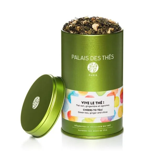 Palais des Thés Vive le Thé grøn te dåse 100 g citrus
