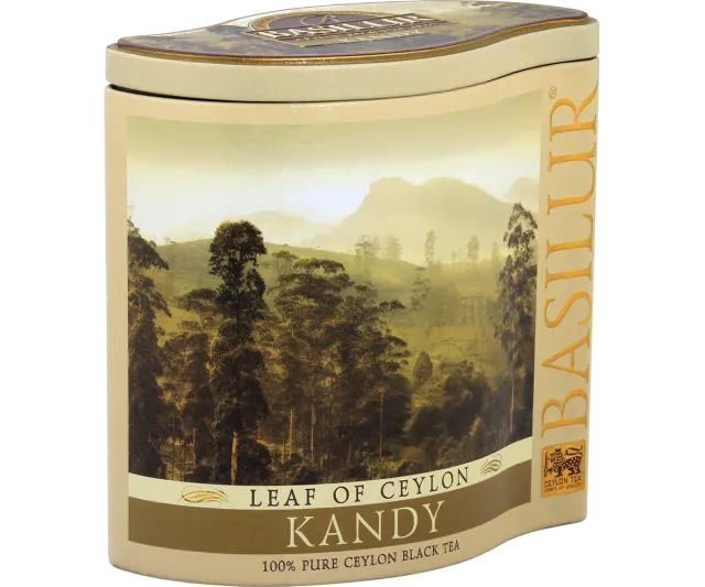 Basilur Leaf of Ceylon Kandy løs te 100g fyldig